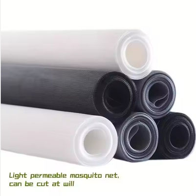 White Fiberglass Insect Screen Alkali Resistant Fiberglass Screen Mesh Roll