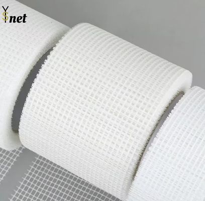 China Zulieferer Glasfaser selbstklebend Trockenwand Gelenk Glasfasernetzband für Wand Riss