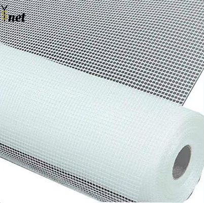 140g Self Adhesive Fiberglass Mesh 5*5mm C Glass Fiber Glass Mesh Putih