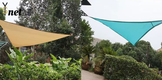 Sun Shade Sail a Ring Design Steel Cable Wire Reinforcement Canopy Super Heavy Duty Strengthen Shades