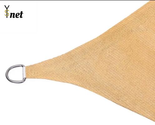 Beige, wasserdurchlässig und UV-beständig, Rechteck, Sonnenschirm, Segeldach, Schwergewicht, Stoff, Stoffschirm, Carport, Patio, Sonnenschirmnetze