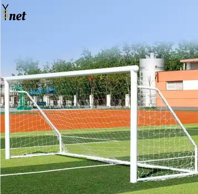 サッカーのゴール 白いゴールポスト 足球試合のための24x8FT