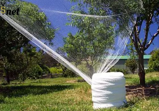 Redes duraderas contra granizo 50m 100m Redes de aves para viñas y manzanos