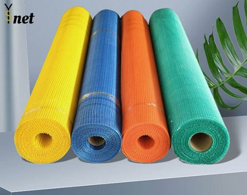 Alkali Free Epoxy Fiberglass Mesh 145 Gr 5x5 Mesh Fiber Construction Woven Reinforcing Mesh Roll