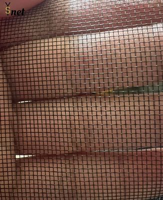 Factory Direct Sales Steel/Fiberglass Anti-Mosquito Insect Window Screen Plisse Pleated Folded Screen Mesh